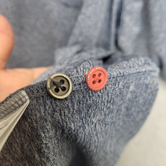 Dominos Gear Employee Uniform Shirt Mens 2XL XXL Polo Shirt Short Sleeve - Picture 11 of 11